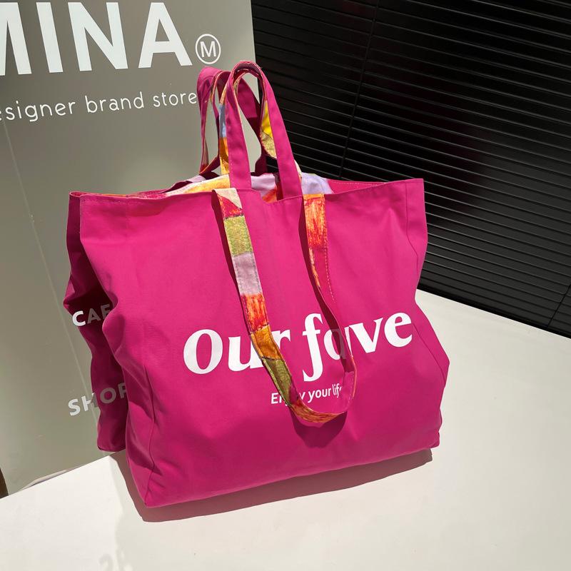 2025 spring and summer new tote bag foreign style casual fashion trend niche design personality simple shoulder messenger bag