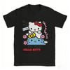 2026 new Hello Kitty Tee soft cotton short sleeve crew neck cute print lightweight summer top for Women daily casual wear