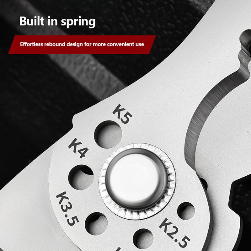 Clește de sertizare de tăiere a cablului de tăiere automată reglabilă pentru dezimbrare Clește pentru instrumente de reparare a firelor multifuncționale