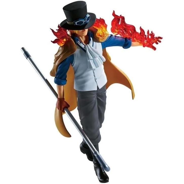 One Piece Sabo The Departure Shukko Loggia Figure Collectible Statue Height 17cm, Multicolor BPR29092 THE Departure LOGIA-SABO-