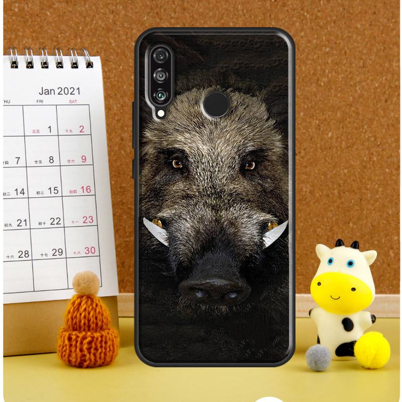 Wild Boar For Huawei Nova Y72 Y70 Y91 Y90 Y60 Y61 Y73 3i 7i 8i 11i 12i 9 10 SE P20 P30 P40 Lite Case