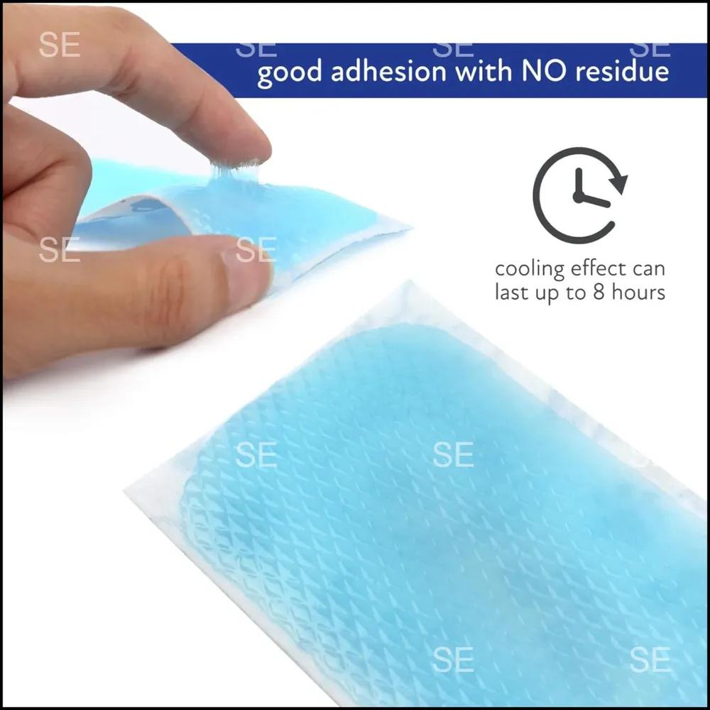 12cmx5cm headache migraine cooling patch 6pcs