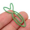 Fish Shaped Fish Shaped Office Paper Clips Plastic-coated Metal Dark Blue Cute Office Paper Clips Prevent Slip Portable