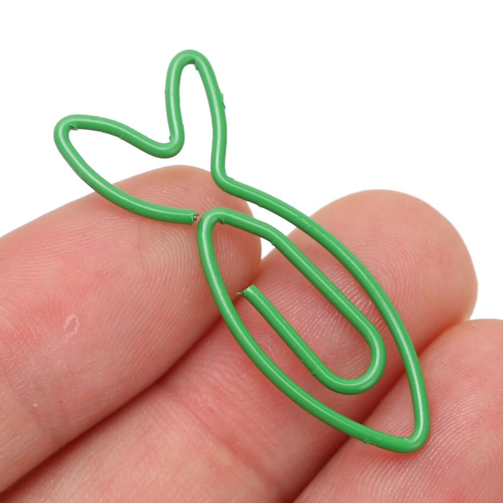 Fish Shaped Fish Shaped Office Paper Clips Plastic-coated Metal Dark Blue Cute Office Paper Clips Prevent Slip Portable
