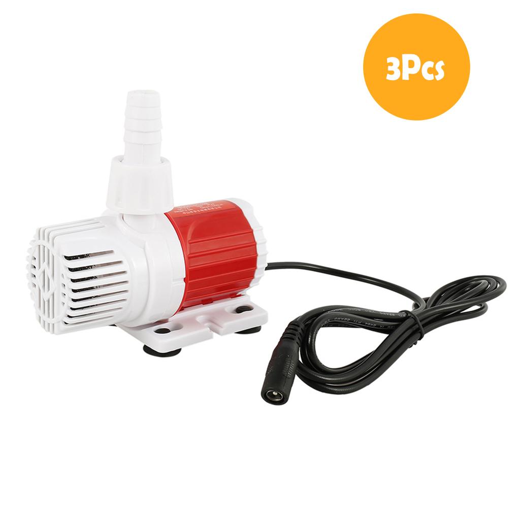 Fish Tank Water Pump DC 12V 1000L/H Fountain Water Pump Home Portable Brushless Motor Submersible Pump Machine For Aquarium