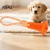 Long Lasting Dog Toys Chew Toy with Pull Rope Interactive Tug of War Sturdy Rope Toy Teeth Cleaning Treat Dispenser for Aggressive Chewers