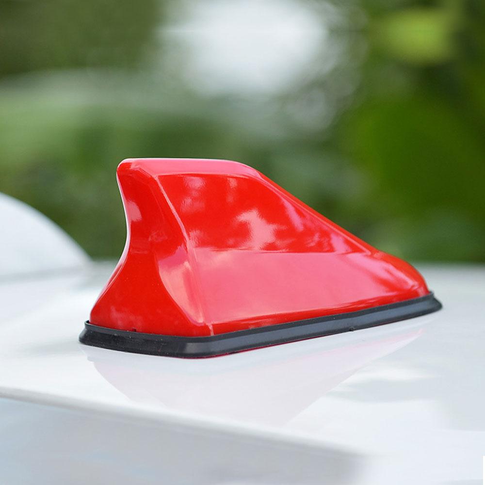 1 Pc Universal FM Signal Amplifier Car Radio Aerials Shark Fin Antenna Car Roof Decoration Auto Side Replacement Accessories