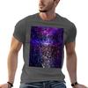 Space Explosion TShirt Basic Crew Neck Short Sleeve Top