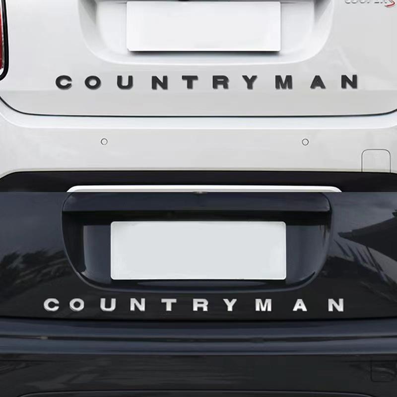 Original 3D COUNTRYMAN CLUBMAN Letter Car Emblem Badge Rear Trunk ...