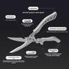 Stainless Steel Powerful Chicken Bone Scissors - Kitchen Multi-functional Household Bone-cutting Scissors