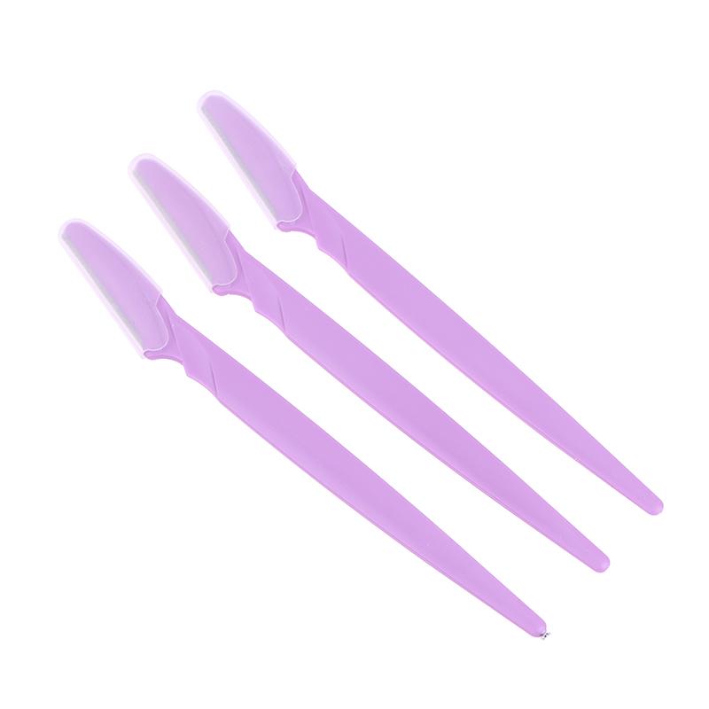 40Pcs Eyebrow Trimmer Makeup Beauty Tools Safe Eye Brow Razor Face Body Hair Removal Shaver Blades Woman Eyebrows Shaping Knife
