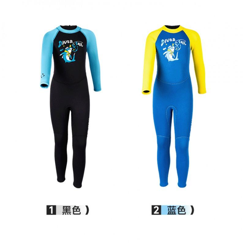 Children's Diving Suit 2.5MM Cold-proof Warm One-piece Boys Snorkeling Surfing Swimming Jellyfish