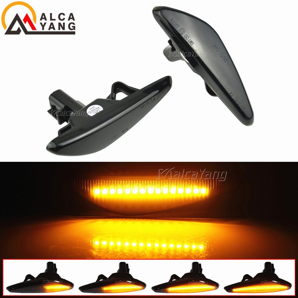 Dynamic Led Side Marker Turn Signal Repeater Light for Mazda MX-5 Miata RX8 Mazda5 CW Premacy Mazda 6 Atenza Fiat 124 Spider
