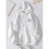 Autumn Love Printed Hoodies Fashionable Casual Sports Long Sleeved Women's Hooded Sweatshirts