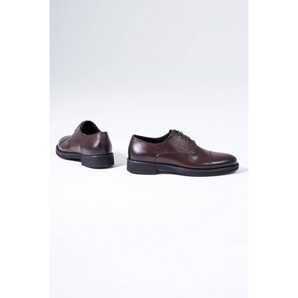 Klasické pánské boty z pravé kůže šněrovací Derby