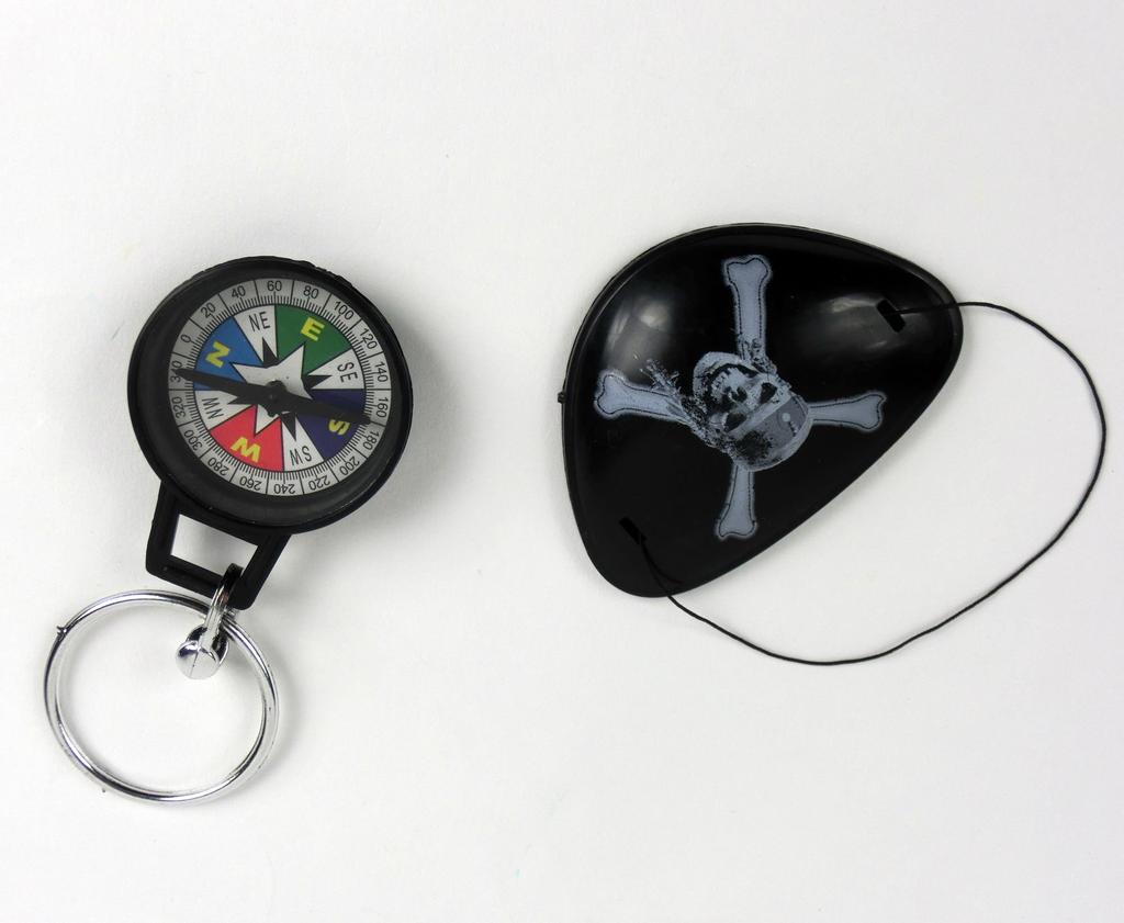 Pistol de Pirat Ochelari de Pirat Pistol de Pirat Piatră de Amnar Replica Antică Jucărie Cosplay