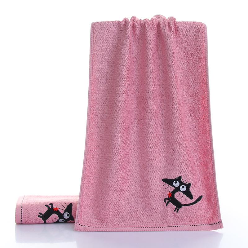 Bamboo Fiber Towel: Absorbent, Durable, Soft—Better Than Cotton. Includes Free Bamboo Charcoal Face Towel.