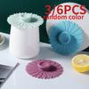 3/6PCS Sunflower Silicone Cup Cover, Multifunctional Dustproof, Suitable for Tea Cups, Coffee Cups, Mugs, Glass Ceramic Cups