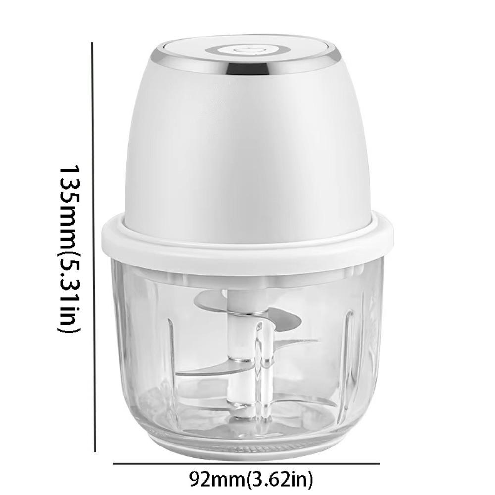 Mini Food Processor Cordless Fruit Sauce Grinder Vegetable Crusher Jam Maker  Cooking
