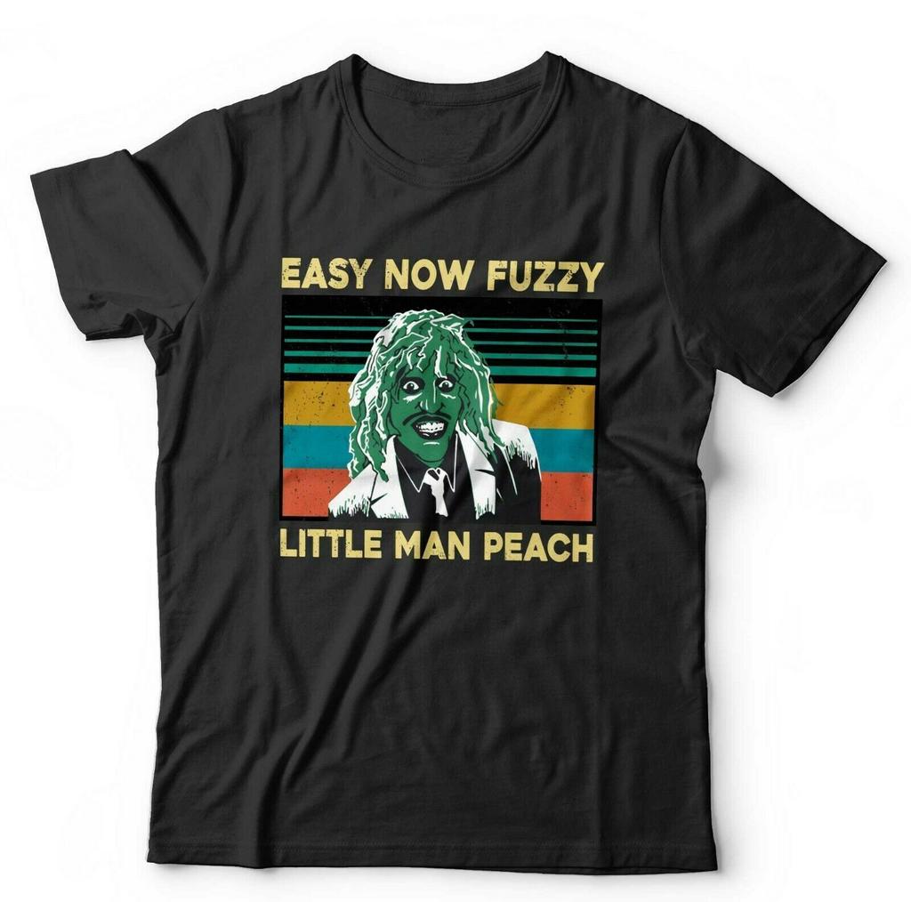 Mighty Boosh Tshirt Easy Now Fuzzy Little Unisex Peach Unisex Noel Fielding Funny
