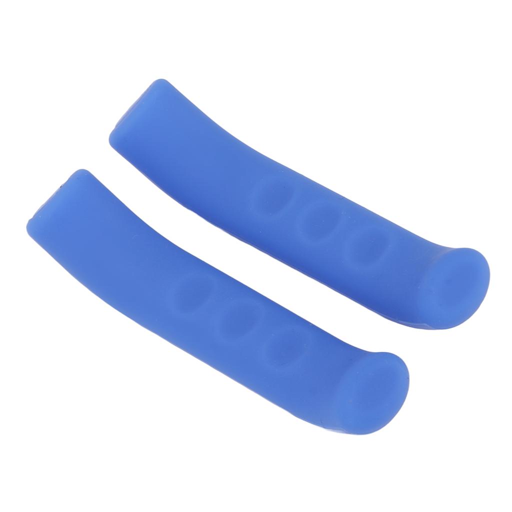 Bike Brake Lever Grip Ergonomic Silicone Sleeve Bicycle Brake Handle Cover Mountain Road BikeBlue