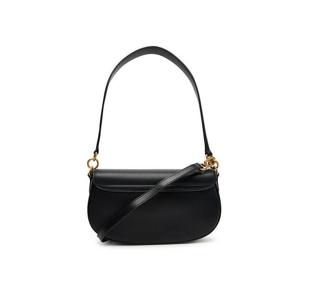Bag Tommy Hilfiger Tommy Hilfiger Iconic Leather Crossover AW0AW18204 Black