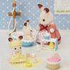 Sylvanian Families Furniture [Baby Bath Set] Ka-210 ST Mark Certified, Ages 3 and Up, Toy Dollhouse, Sylvanian Families, EPOCH