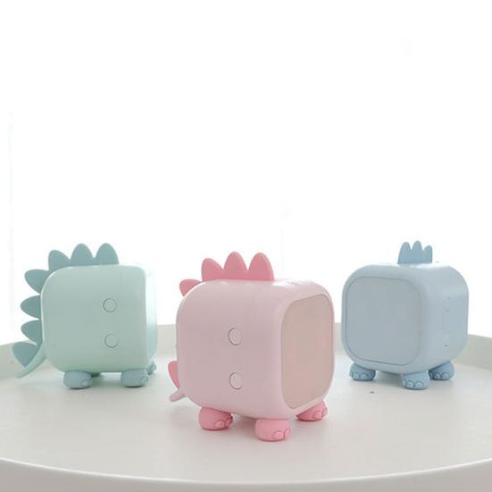 Zegar Wyświetlacz temperatury Przełącznik Trening snu Silikonowy budzik dla dzieci na pulpicie