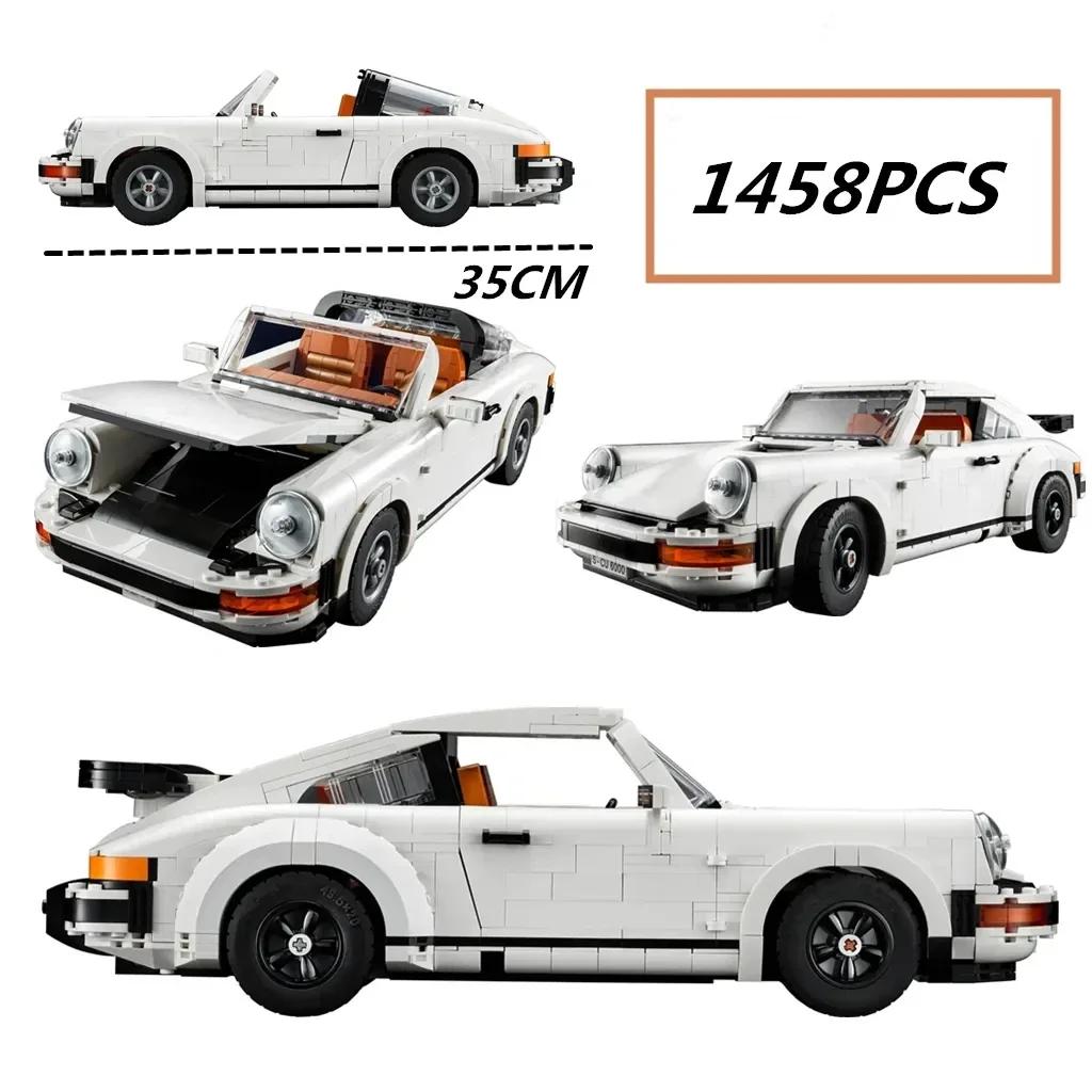 Hot Toys Technical Retro Car Model Legoing 10295 Building Blocks Set Race Classic Kit for Adults and Teens Toys Gift 1458PCS