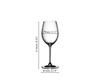 Riedel Vinum Sauvignon Wine Set of Blanc/Dessert Glasses, 350ml, 2, 6416/33