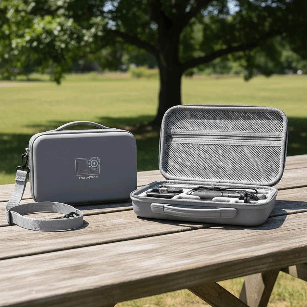 EVA Shoulder Bag Anti-pressure Carrying Suitcase Camera Storage Box for DJI Osmo Action 6 Camera
