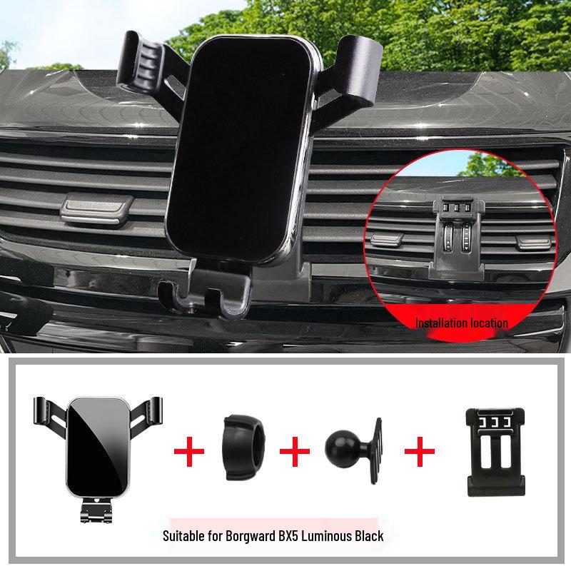 Borgward BX5 Car Phone Holder with Wireless Charging & Navigation for 2016-2020 Models