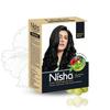 Nisha Natural Henna Powder Hair Colour Natural Black Semi-Permanent Hair Dye For Silky Shiny Hair 60g Pack Of 1