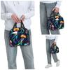 Psychedelic Bioluminescent Trippy Jellyfish Insulated Lunch Bag for Women Office Cooler Thermal Food Box Tote Lunch Boxes