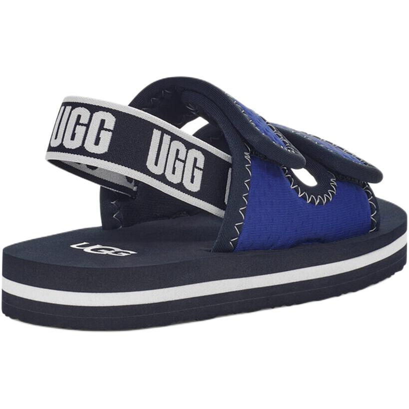 UGG Lennon Comfortable Versatile Non-Slip Wear-Resistant Low-Top Sandals Kids Sandals Blue 1152817K-NKY
