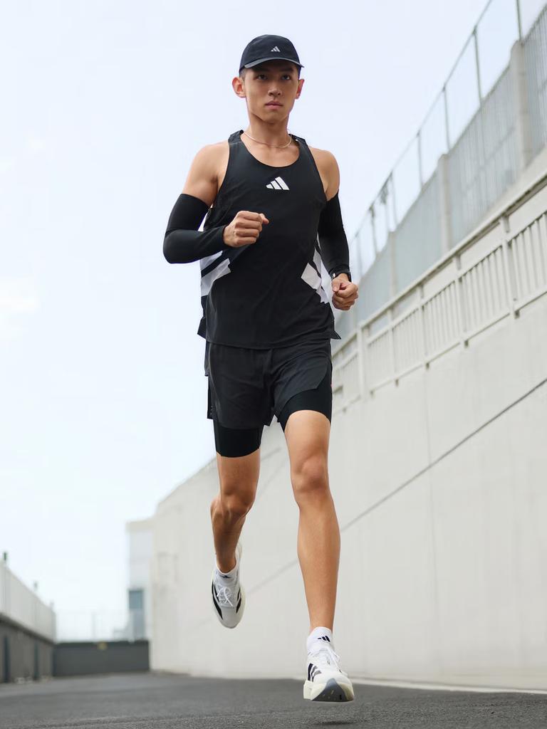 Adidas Celebrity-exclusive Adizero Evo SL Ultra-light Marathon Running Shoes Model Number JH6206