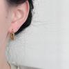 Twisted Korean-Style Minimalist Knot Earrings: Blogger-Recommended Women's Trend