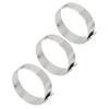20pcs Adjustable Design Blank Ring Flat Base Stainless Steel Ring Flat Ring Base  Creative Projects