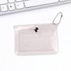 Japanese & Korean Style Snap Button PVC Mini Wallet: Cartoon Coin Purse, Portable Earphone & Key Case Pendant