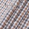 FIRS Men's Cotton Plaid Short Sleeve Shirt