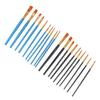 20 Pcs Watercolor Brushes Elastic Nylon Brush Head 10 Different Sizes Watercolor Brushes Set for Artist Beginners