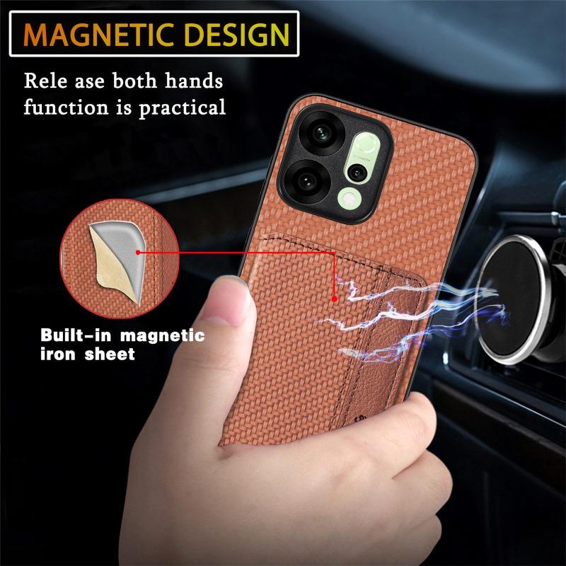 Case for OPPO Reno 14 Pro 14F 13 Pro 13F 12Pro 11 11F 10 Pro Plus Wallet Card Holder Stand Leather Magnetic Cover Phone Bags