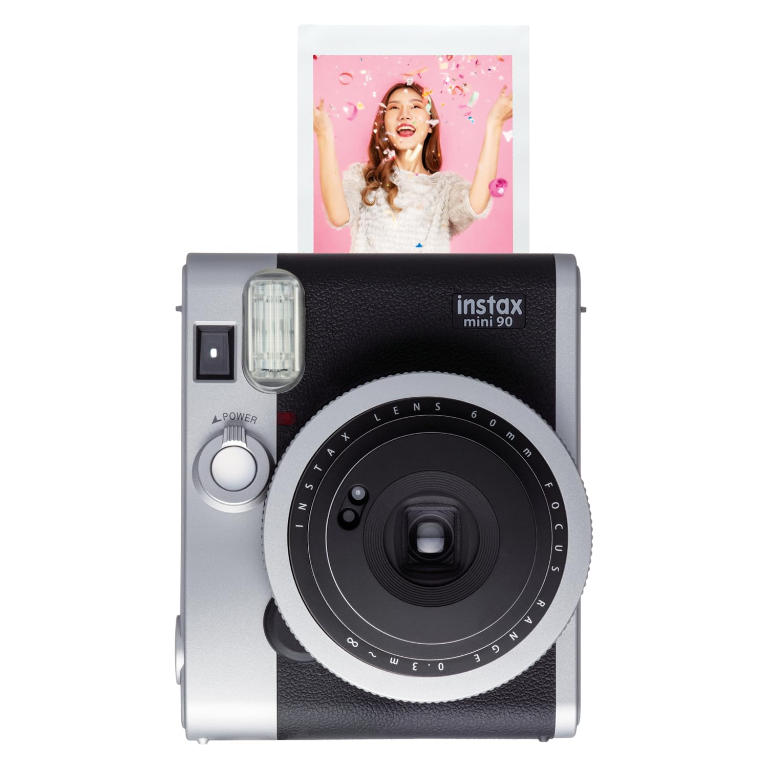 

FUJIFILM Instant Camera Instax Mini 90 Neo Classic Black INS MINI 90 NC