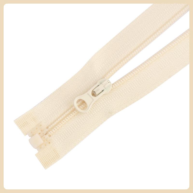 

1 шт. Швейные молнии для одежды своими руками, одинарные, с хвостиком, 40 см, нейлоновые молнии, разноцветные швейные аксессуары 3# 40cm бежевый