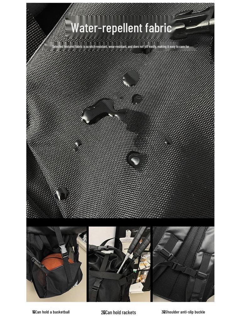 Férfi Nagy Kapacitású Sport Hátizsák Diákoknak - Kosárlabda, Labdarúgás, Szabadtéri és Utazás