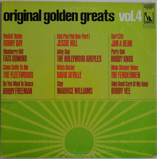 

LP Record VARIOUS Original Golden Greats Vol. 4 LST7574 Liberty 1968 US Rock Used