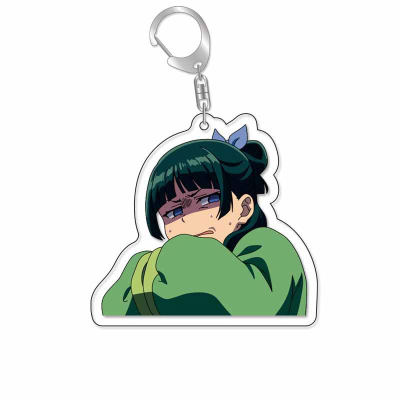 The Apothecary Diaries Acrylic Keychain: Cat Characters - Gaoshun, Jinshi & Gyokuyouhi Pendant