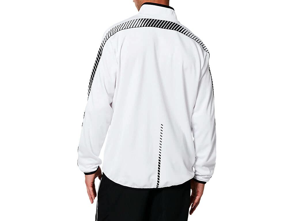 Training Wear Training Jacket 2031A655 Brilliant White Japan 130 to Japanese size [ASICS] (Regular) [Men's] Men's (equivalent 130)