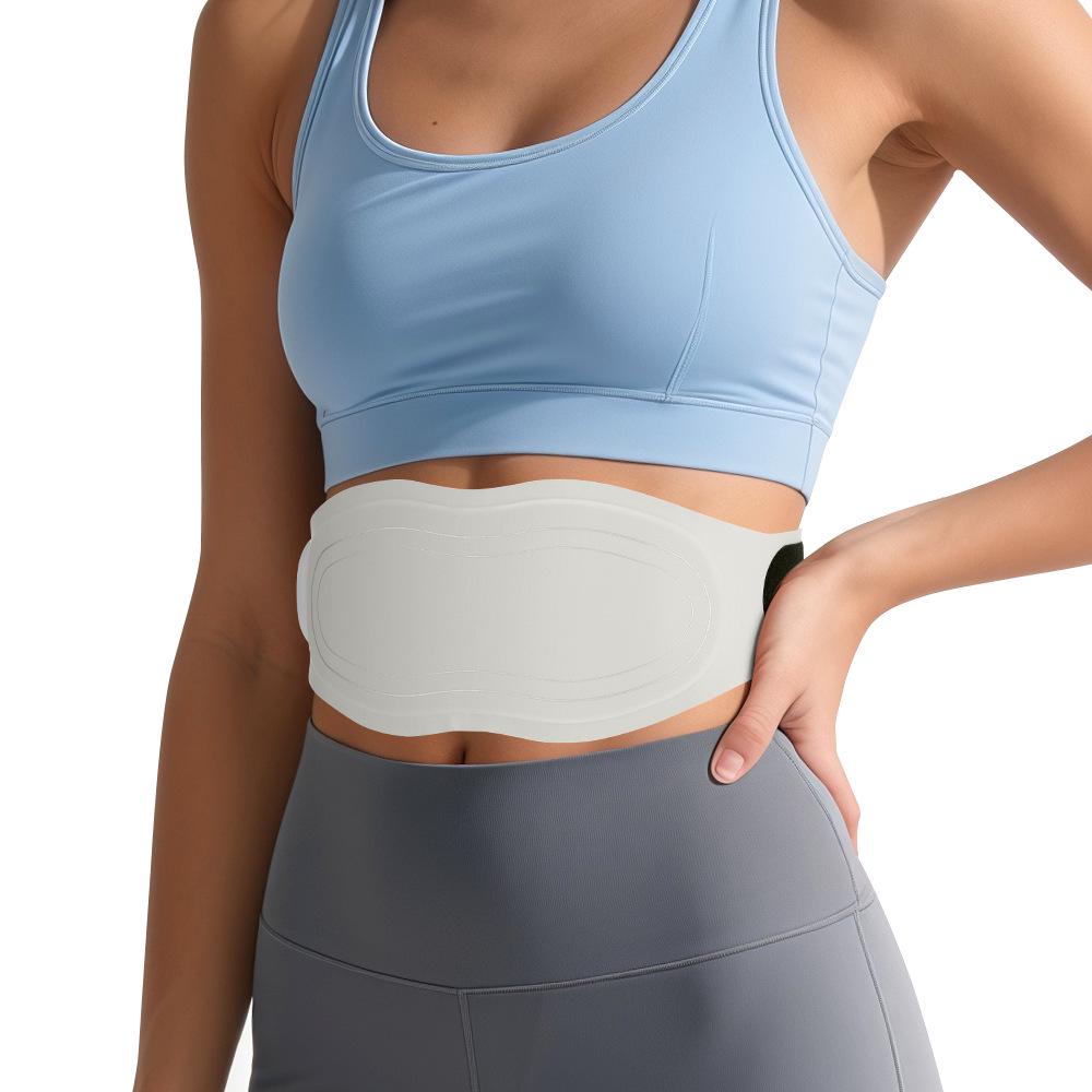 Smart EMS Lumbar & Abdominal Massager with Heating and Microcurrent Therapy