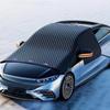 Thickened Moisture-Proof Magnetic Oxford Cloth Winter Car Snow Shield for Front Windshield
